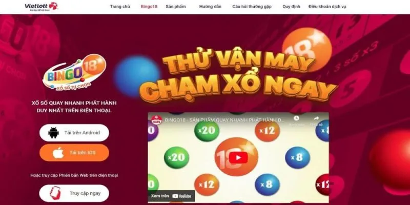 Hướng dẫn tải app vietlot